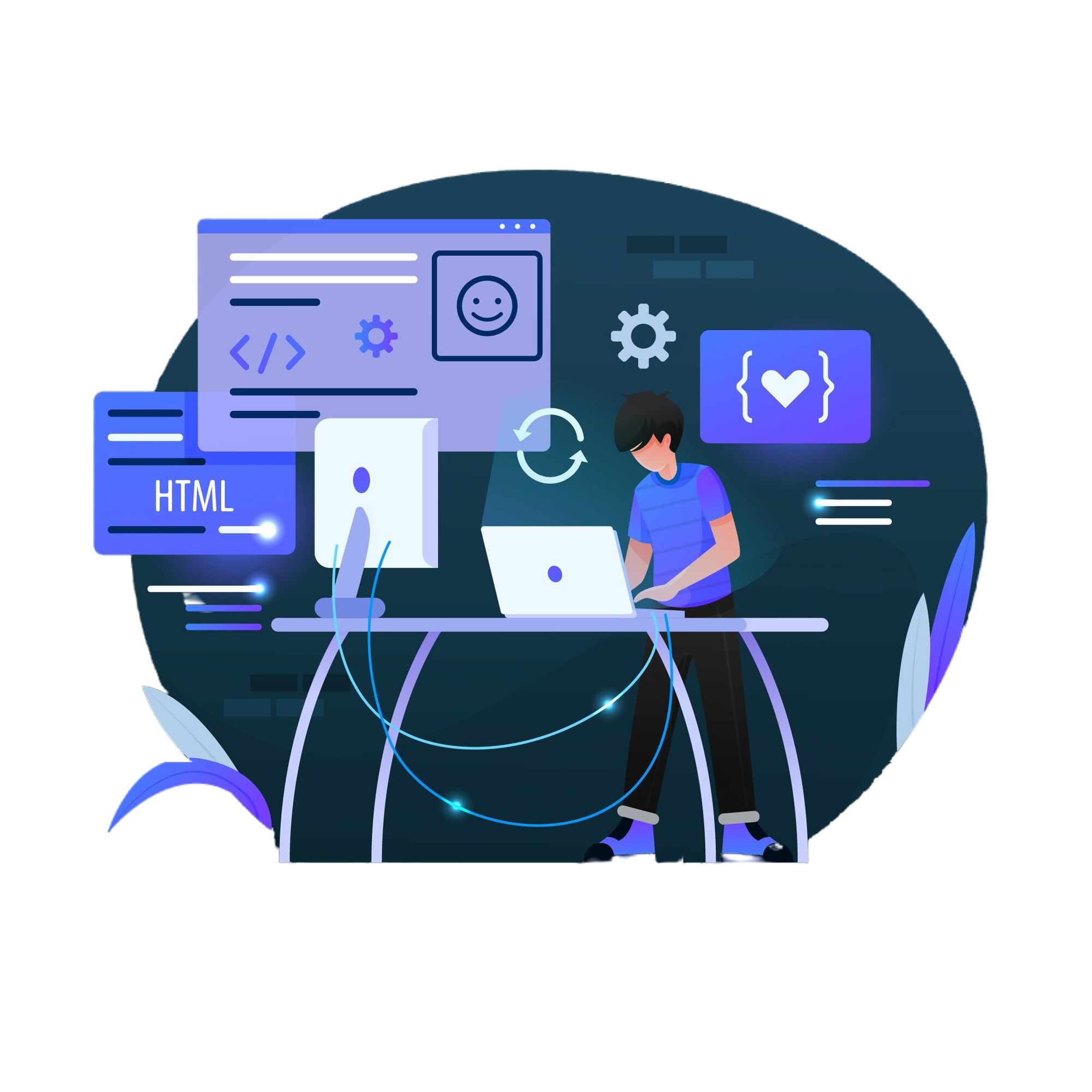 Programmeur au travail